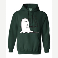 I'm Just Here for the Boos — Hoodie / Forest Green