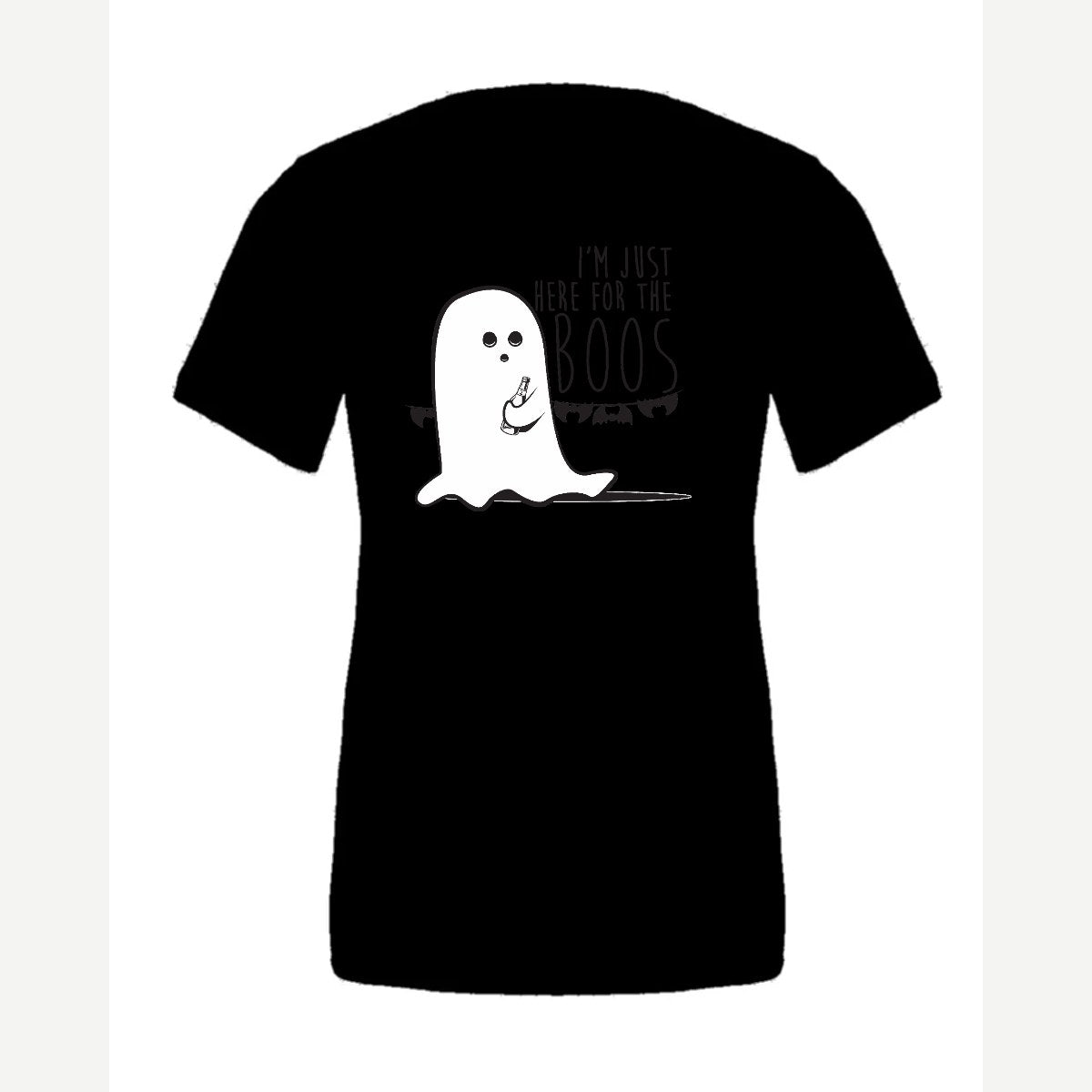 I'm Just Here for the Boos — Premium Tee / Black