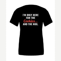 I'm Only Here for the Cookies... and the Nog — Premium Tee / Black