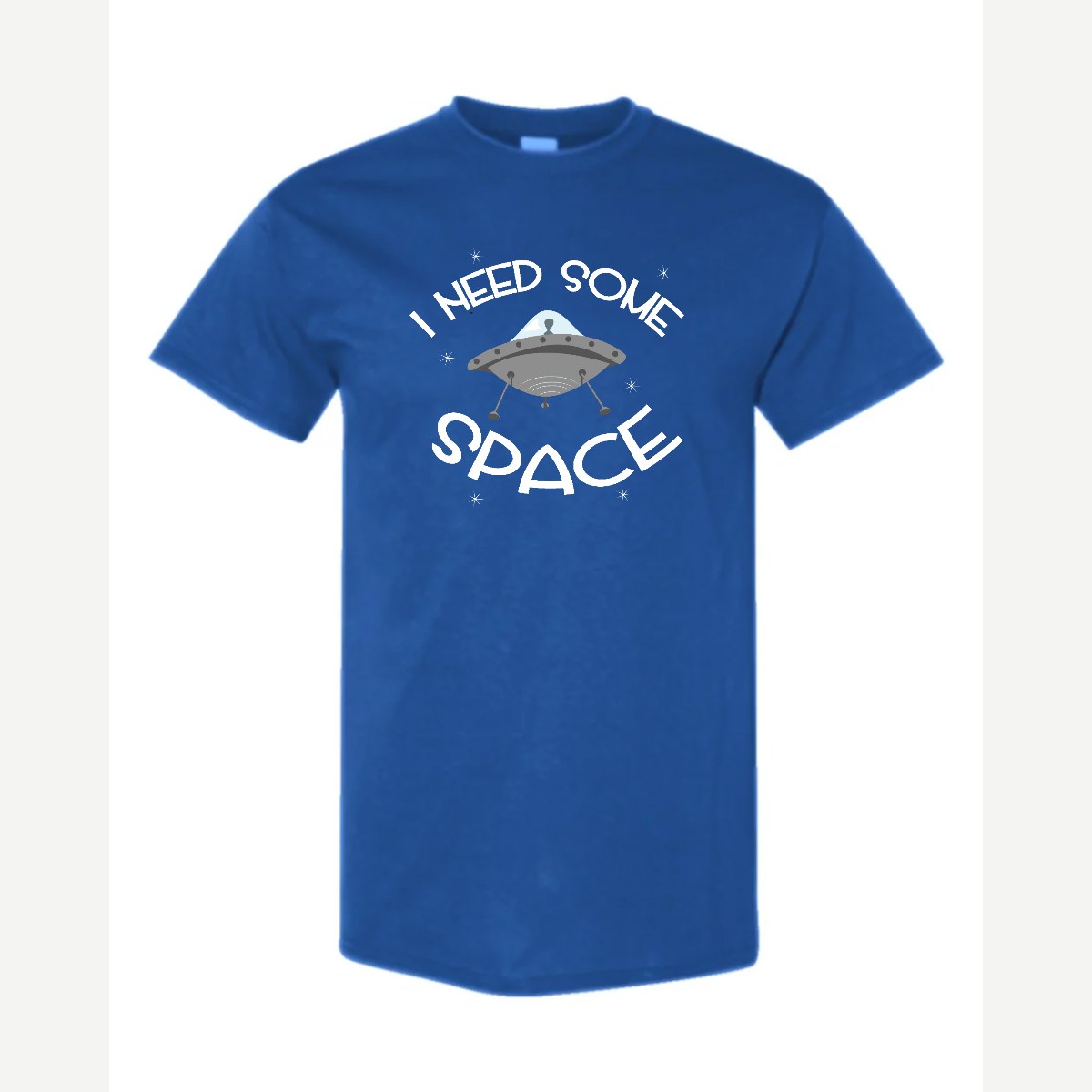I Need Some Space — Classic Tee / Royal