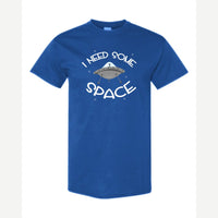 I Need Some Space — Classic Tee / Royal