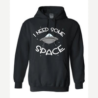 I Need Some Space — Hoodie / Black