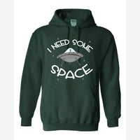 I Need Some Space — Hoodie / Forest Green