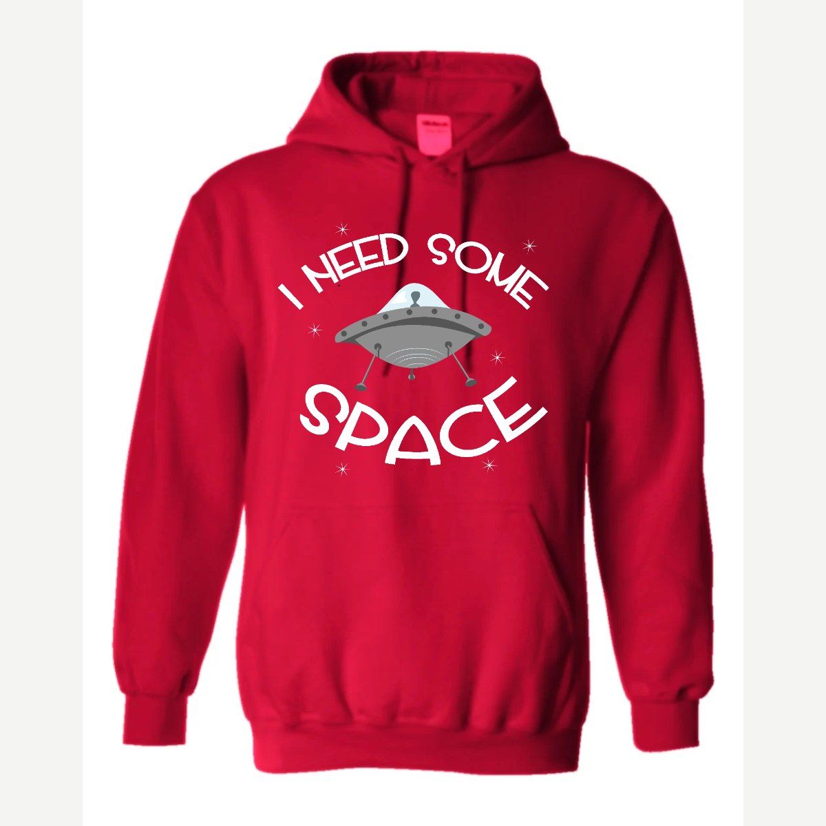 I Need Some Space — Hoodie / Red