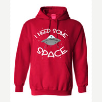 I Need Some Space — Hoodie / Red