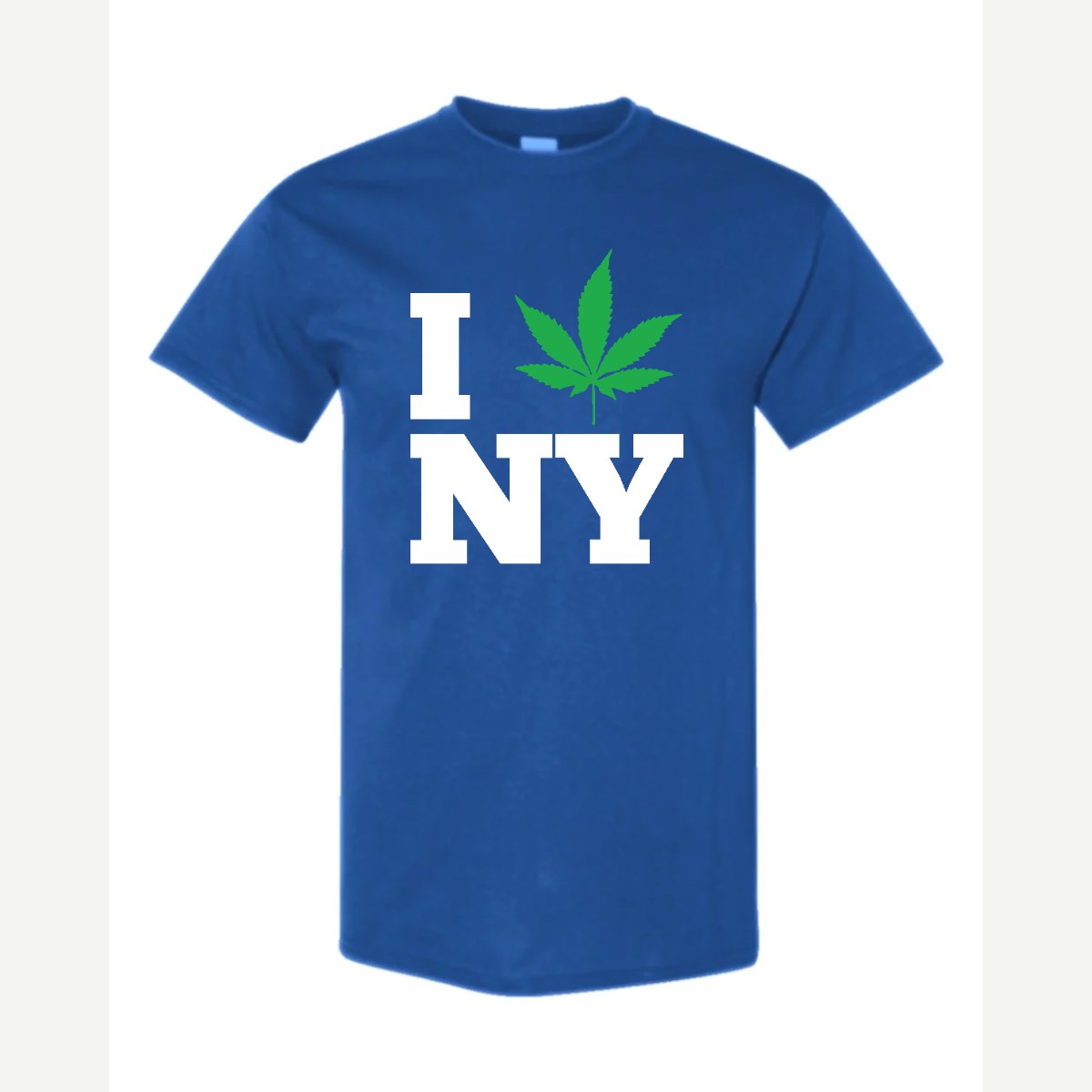 I 🍃 NY — Classic Tee / Royal