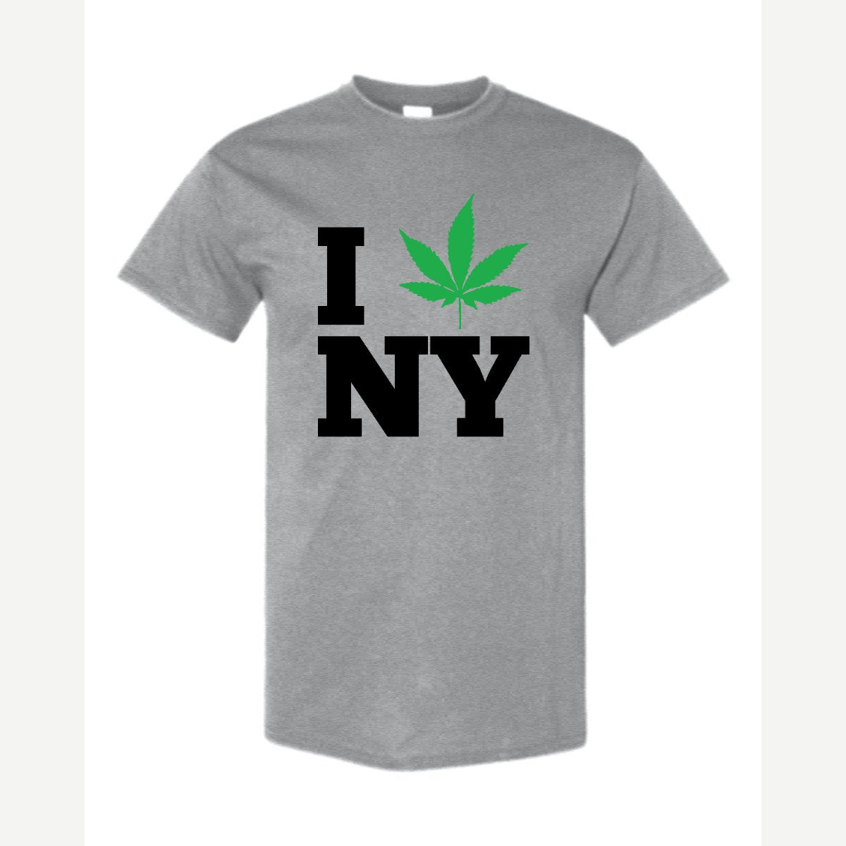 I 🍃 NY — Classic Tee / Sport Grey