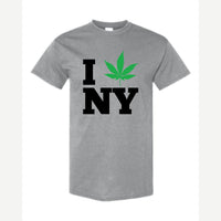 I 🍃 NY — Classic Tee / Sport Grey