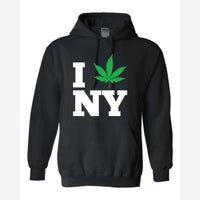 I 🍃 NY — Hoodie / Black