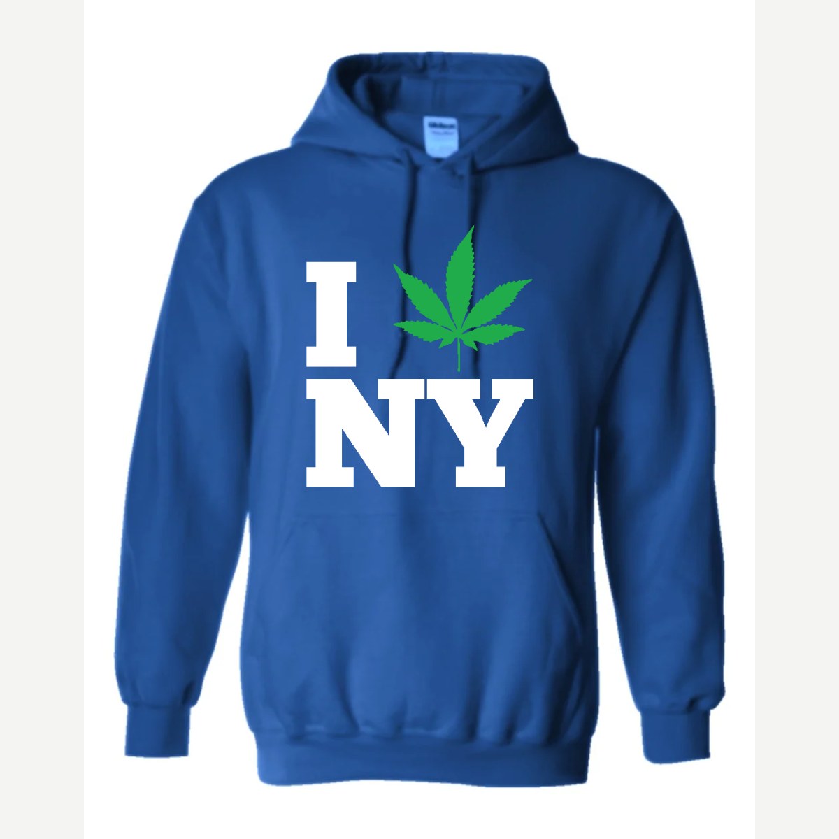 I 🍃 NY — Hoodie / Royal