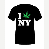 I 🍃 NY — Premium Tee / Black