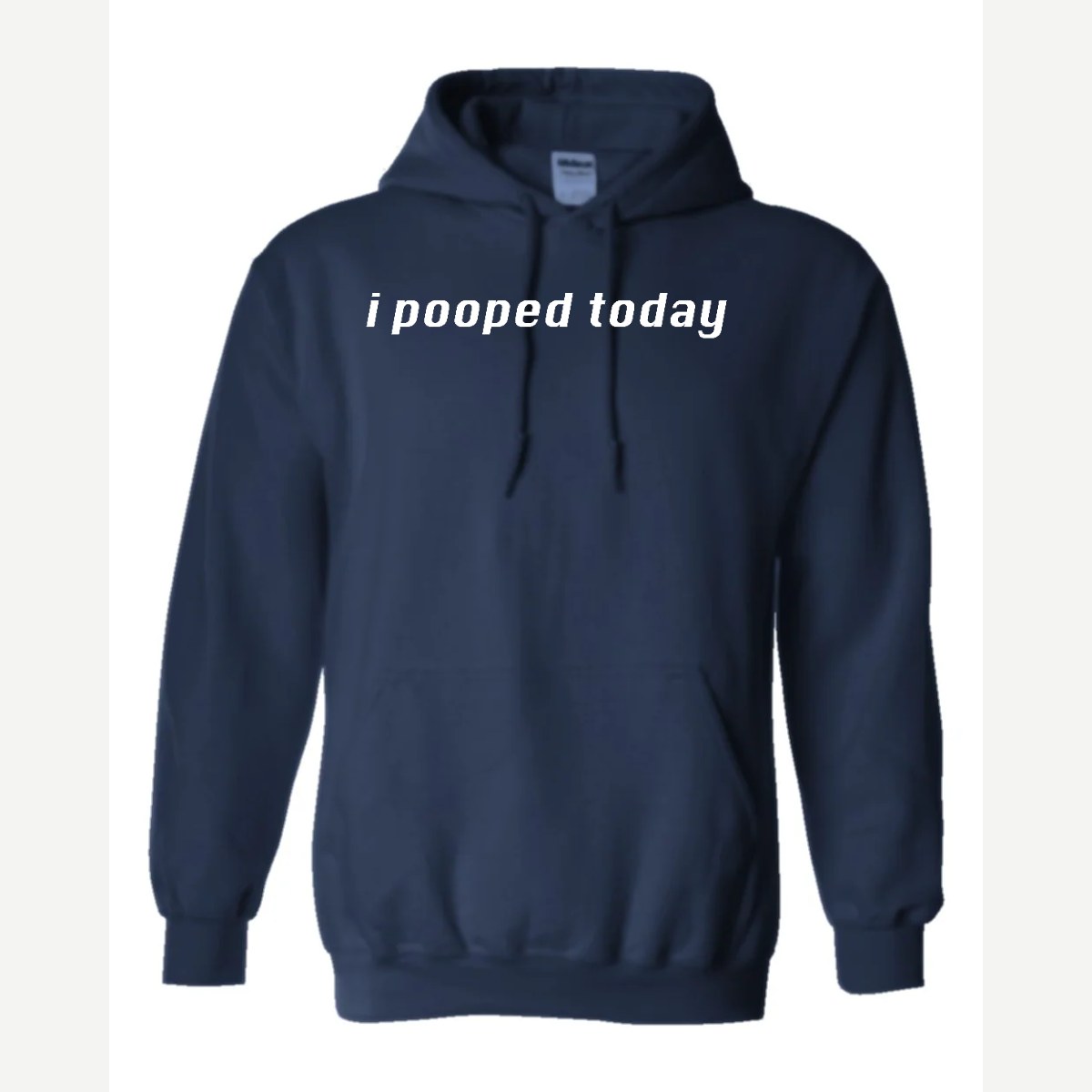 I Pooped Today — Hoodie / Navy