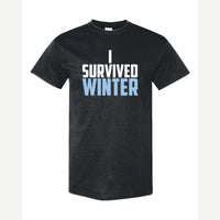 I Survived Winter — Classic Tee / Black