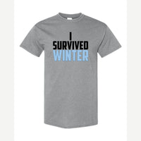 I Survived Winter — Classic Tee / Sport Grey