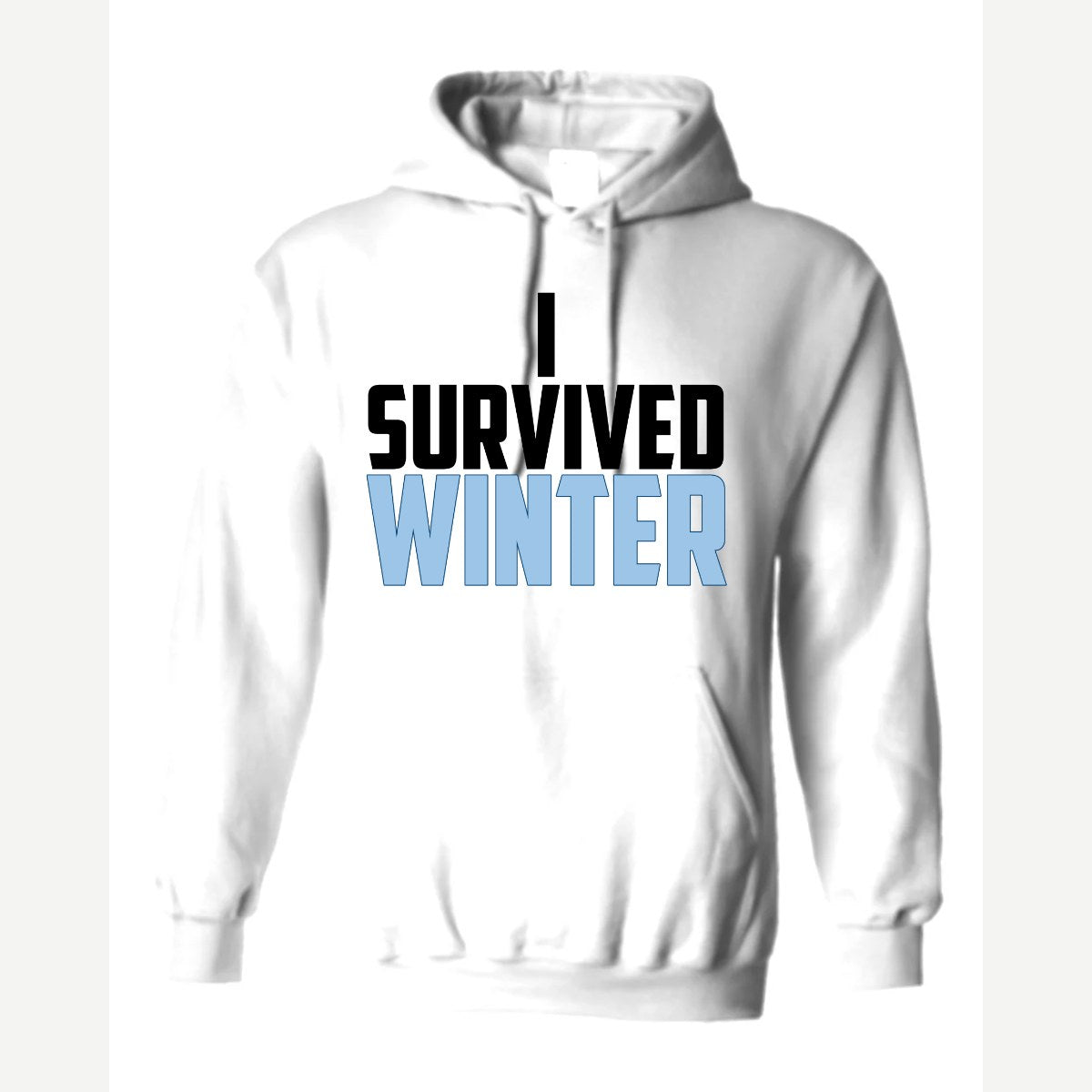 I Survived Winter — Hoodie / White