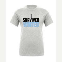 I Survived Winter — Premium Tee / Athletic Heather