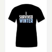 I Survived Winter — Premium Tee / Black
