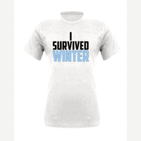I Survived Winter — Premium Tee / White