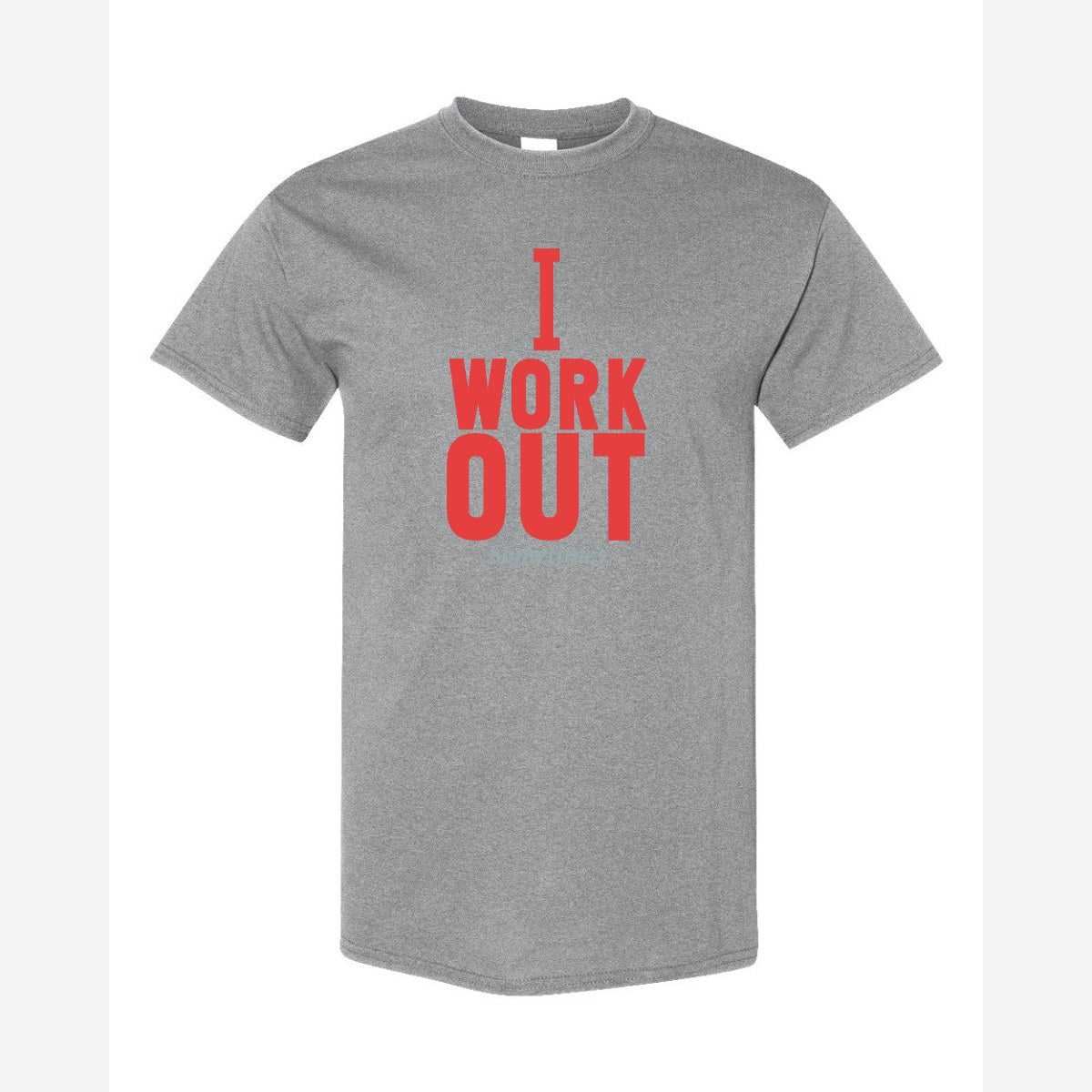 I Work Out Sometimes — Classic Tee / Sport Grey