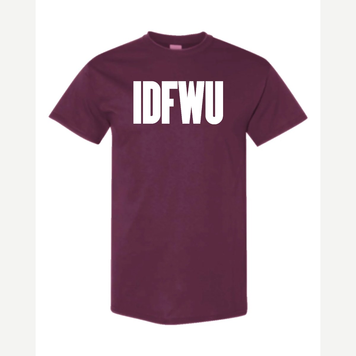 IDFWU — Classic Tee / Maroon