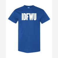 IDFWU — Classic Tee / Royal