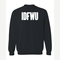 IDFWU — Crewneck Sweatshirt / Black