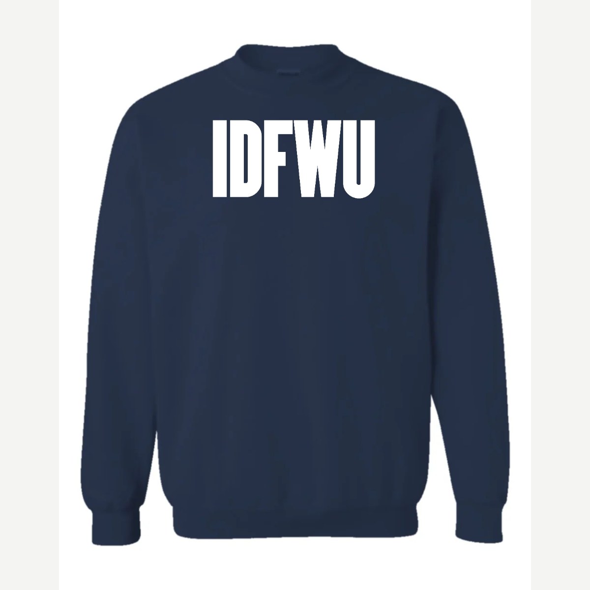 IDFWU — Crewneck Sweatshirt / Navy