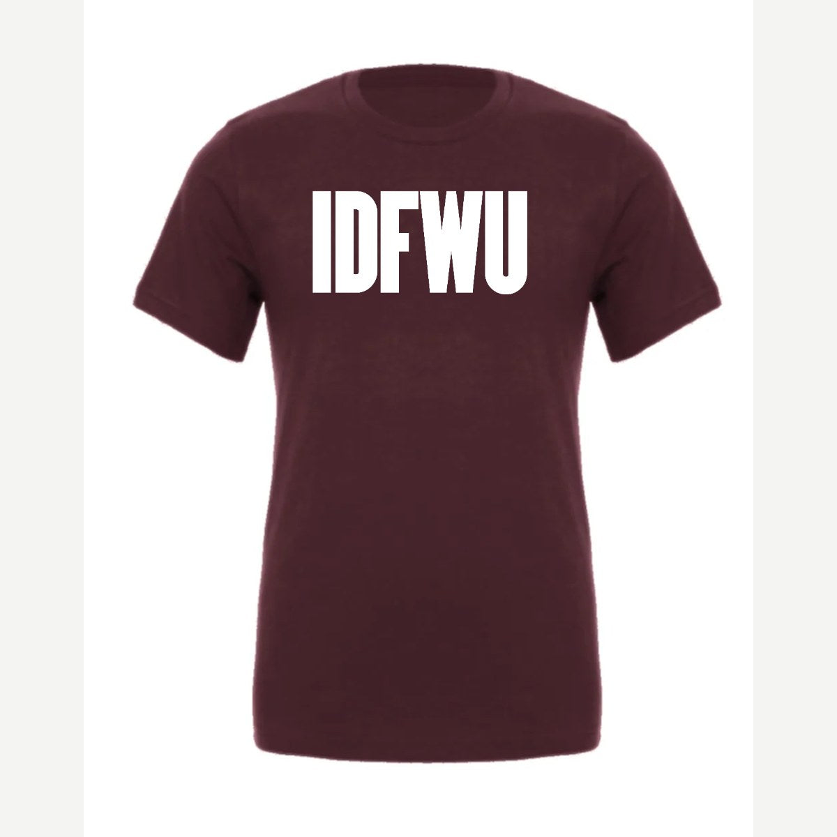 IDFWU — Premium Tee / Maroon