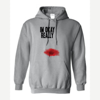 I'm Okay, Really — Hoodie / Sport Grey