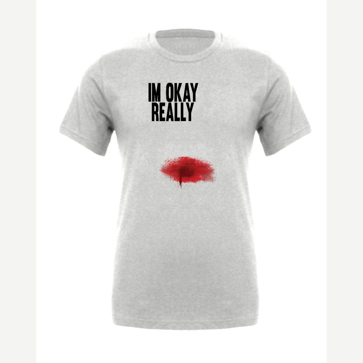 I'm Okay, Really — Premium Tee / Athletic Heather