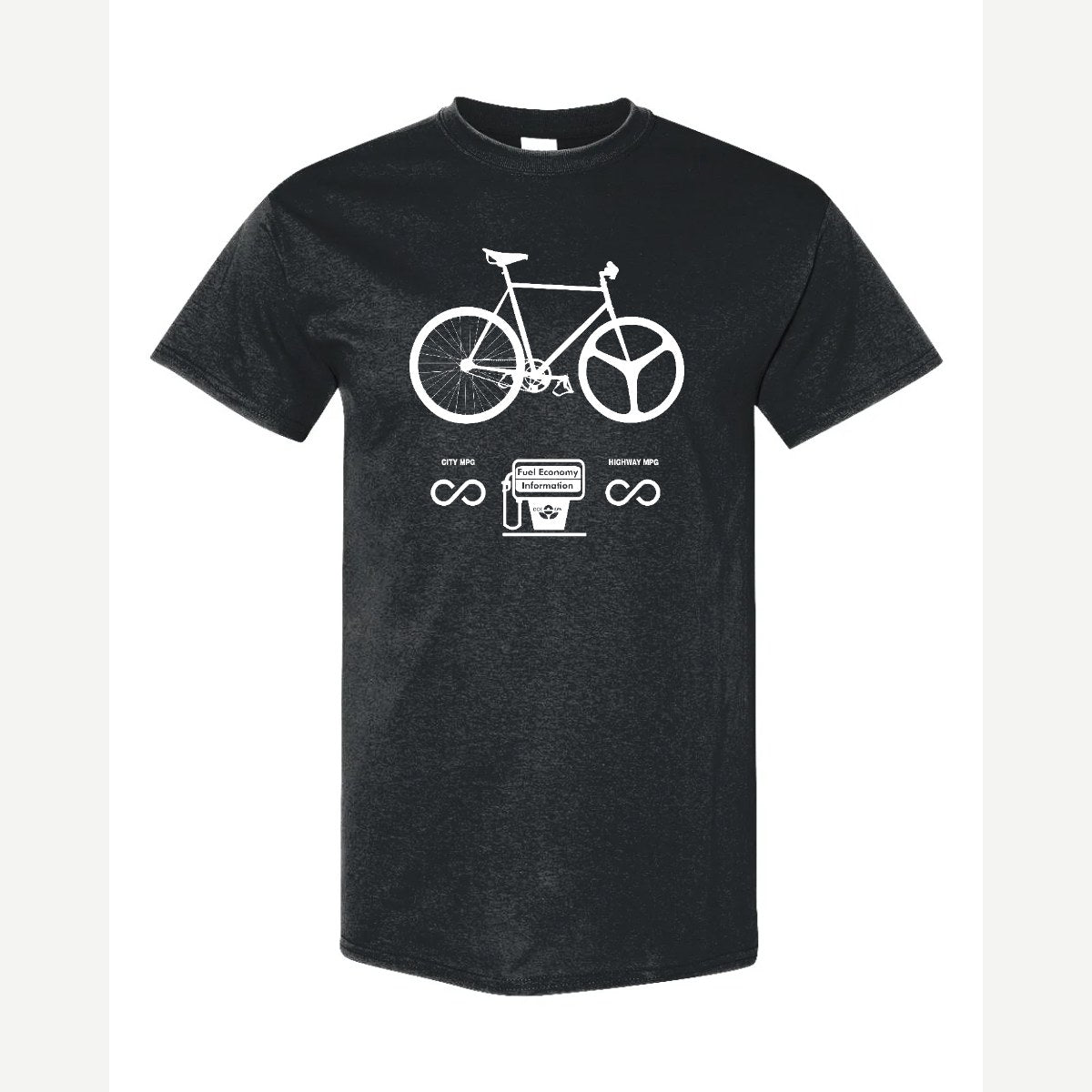 Infinity MPG Bike — Classic Tee / Black