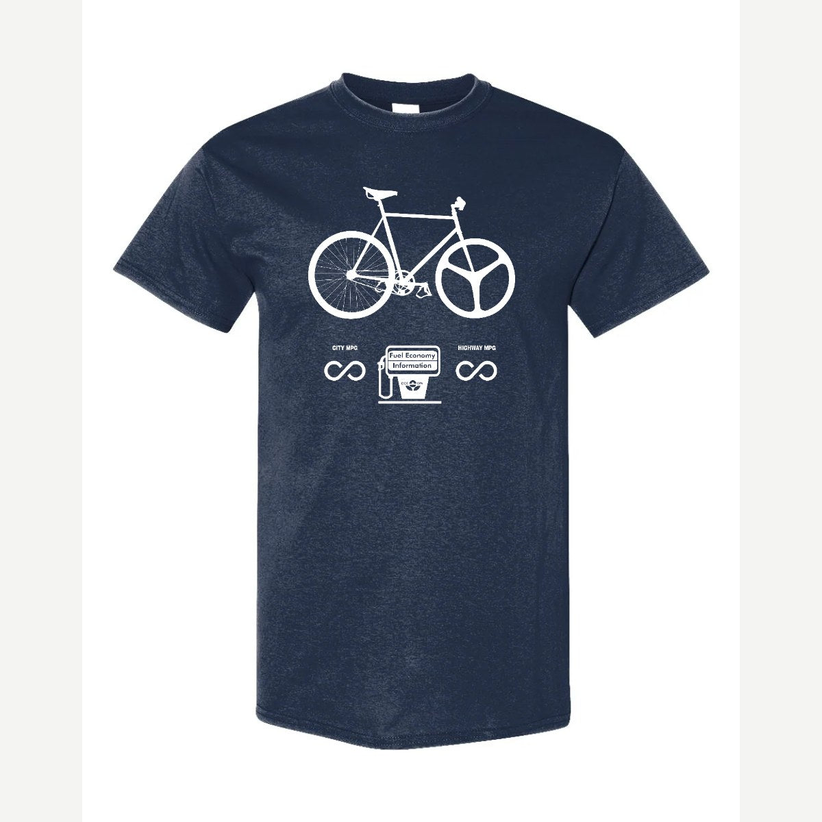 Infinity MPG Bike — Classic Tee / Navy