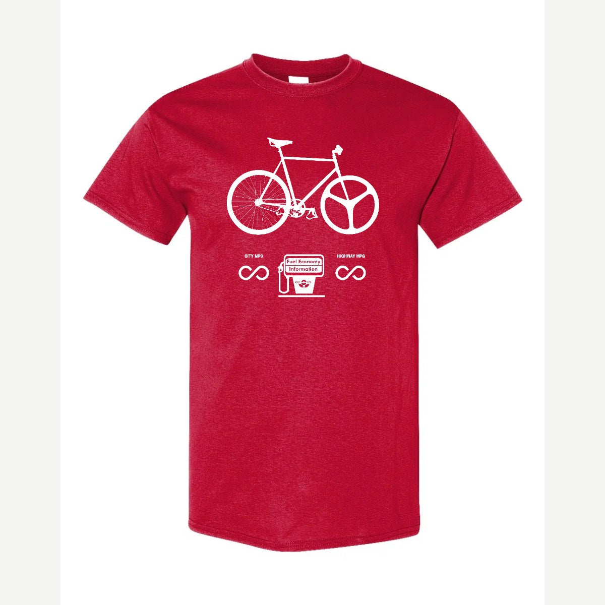 Infinity MPG Bike — Classic Tee / Red