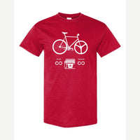 Infinity MPG Bike — Classic Tee / Red