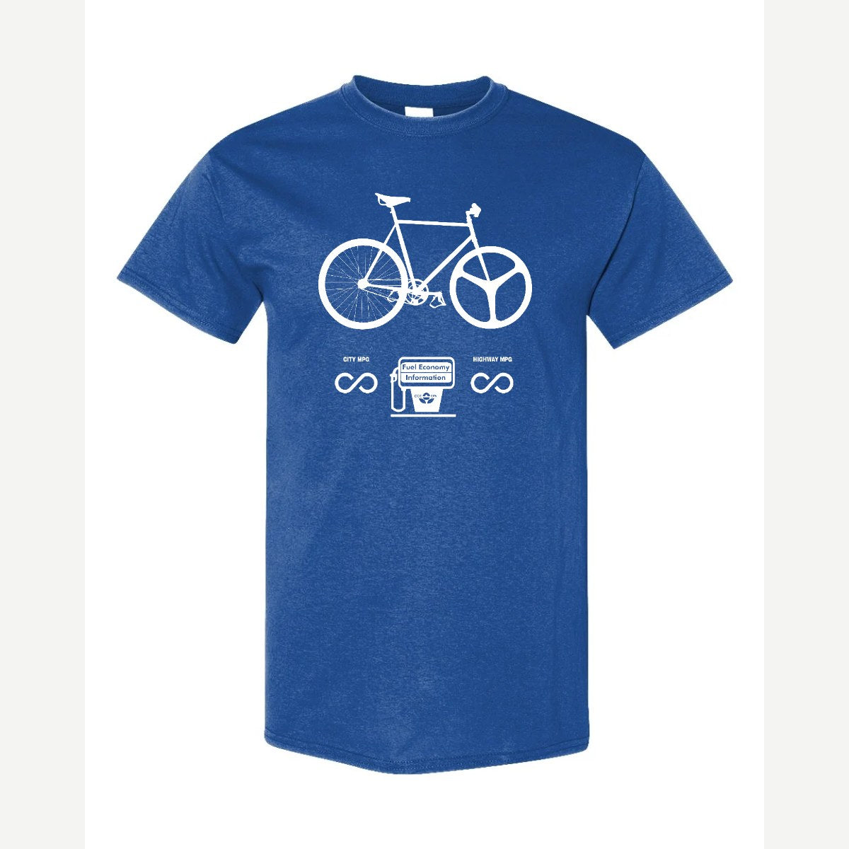 Infinity MPG Bike — Classic Tee / Royal
