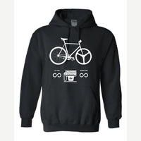 Infinity MPG Bike — Hoodie / Black