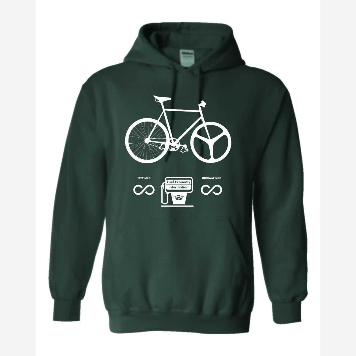 Infinity MPG Bike — Hoodie / Forest Green