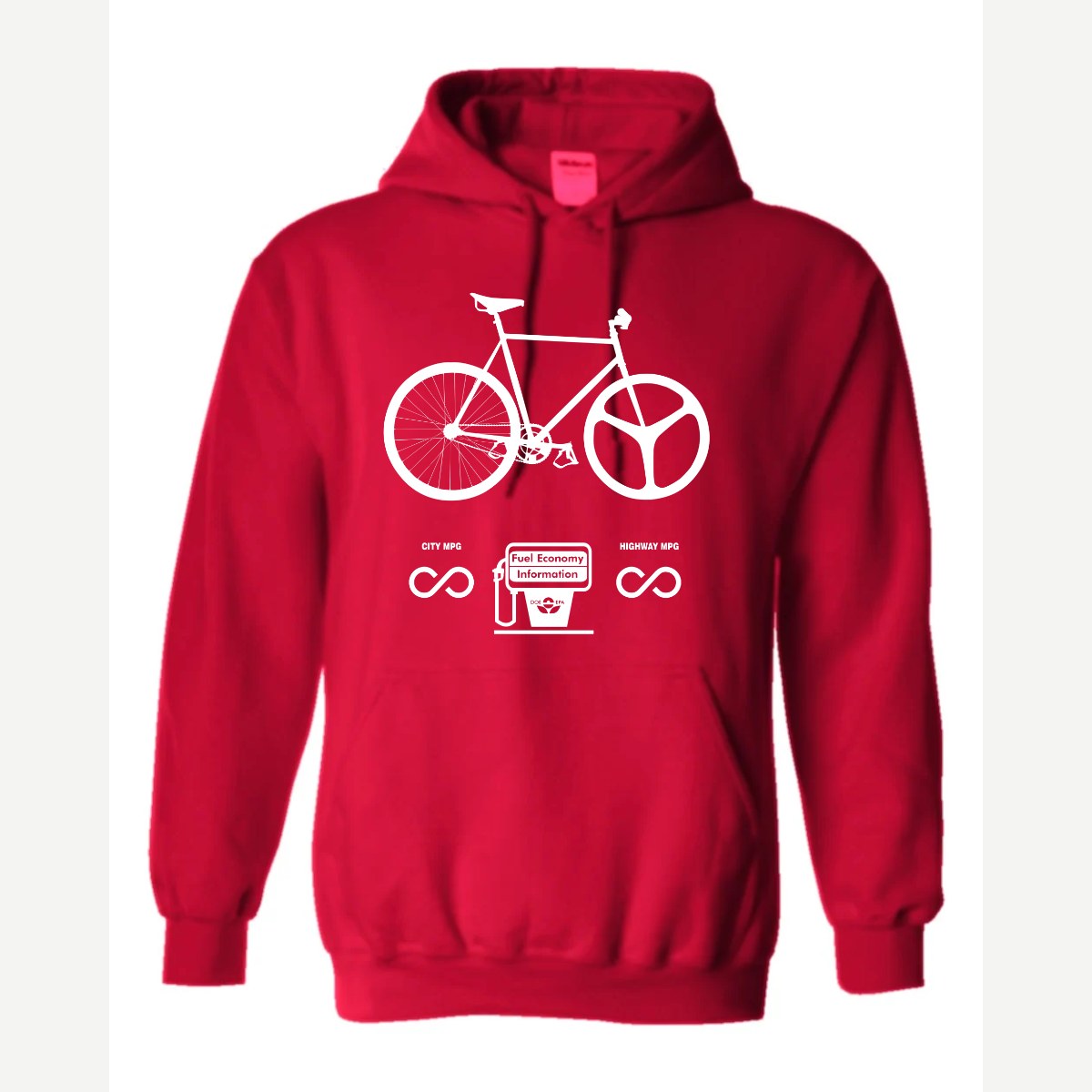 Infinity MPG Bike — Hoodie / Red