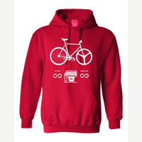 Infinity MPG Bike — Hoodie / Red