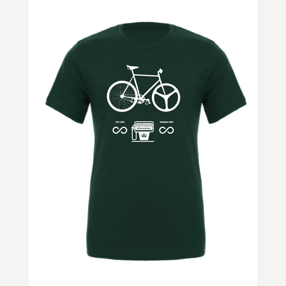 Infinity MPG Bike — Premium Tee / Forest
