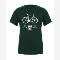 Infinity MPG Bike — Premium Tee / Forest
