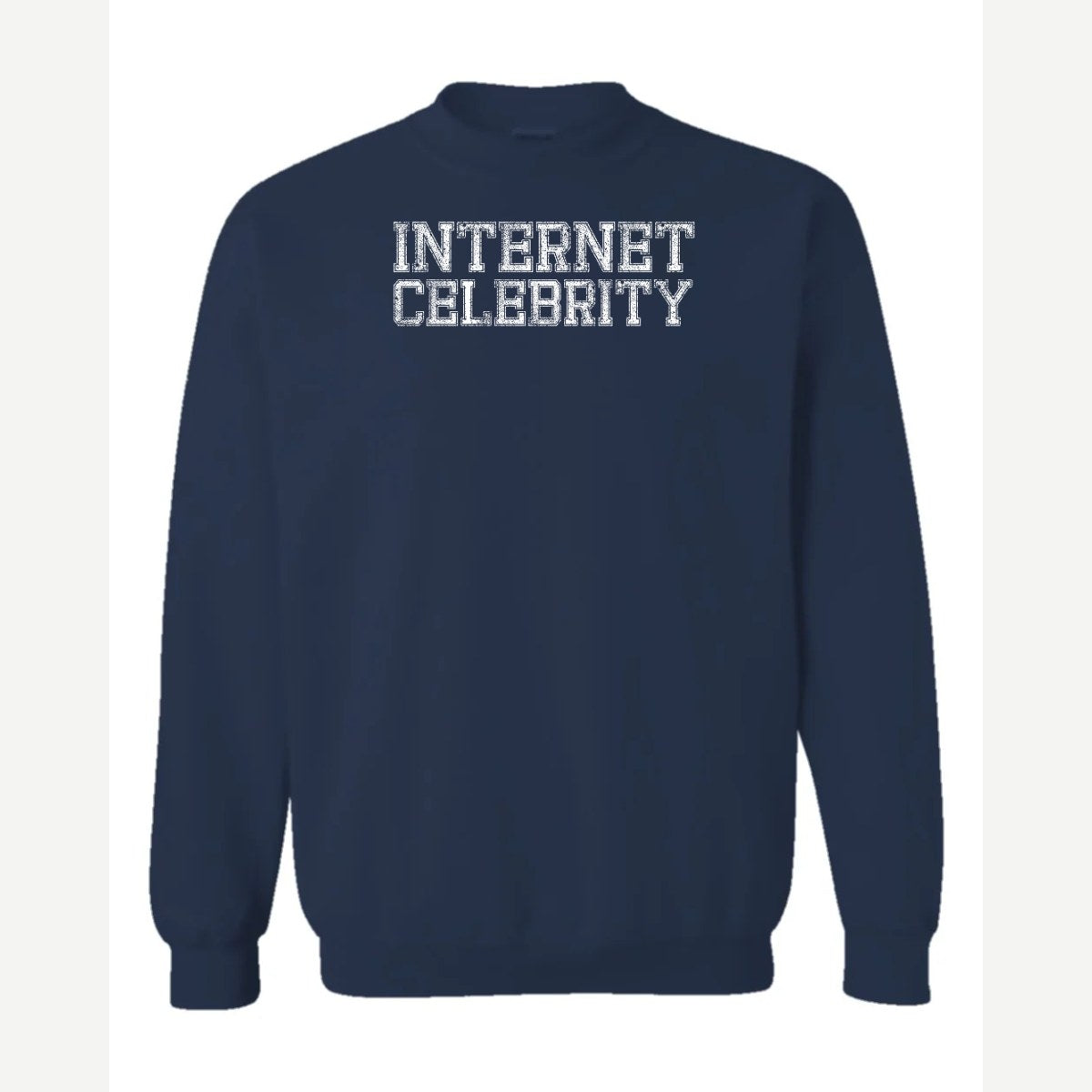 Internet Celeb — Crewneck Sweatshirt / Navy