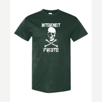 Internet Pirate — Classic Tee / Forest Green