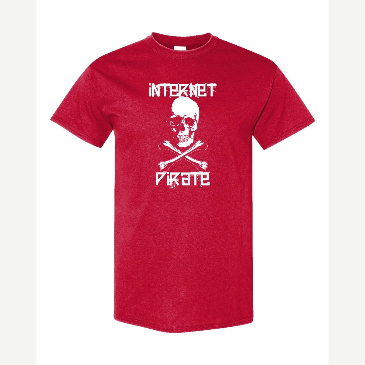 Internet Pirate — Classic Tee / Red