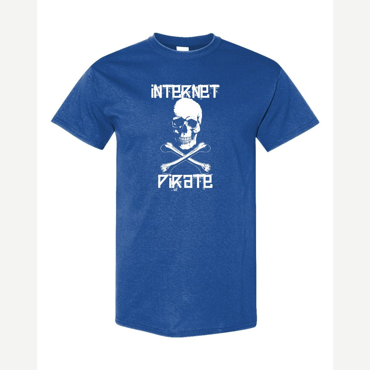 Internet Pirate — Classic Tee / Royal