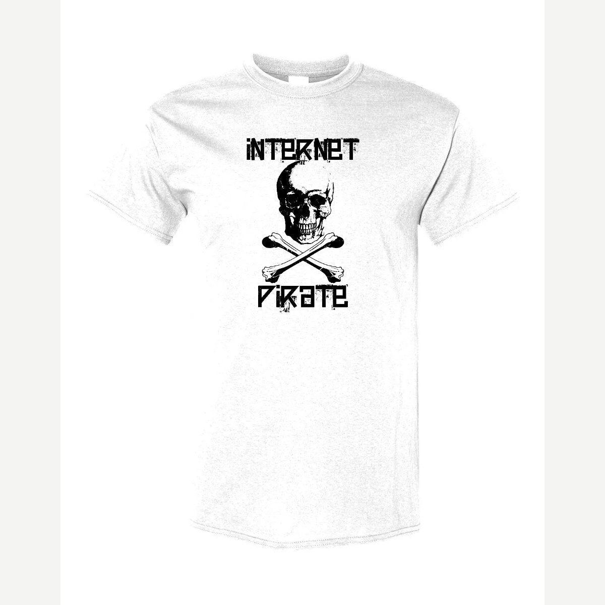 Internet Pirate — Classic Tee / White