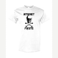 Internet Pirate — Classic Tee / White