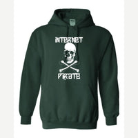 Internet Pirate — Hoodie / Forest Green