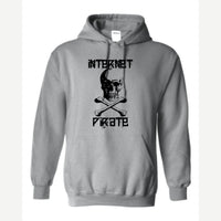 Internet Pirate — Hoodie / Sport Grey
