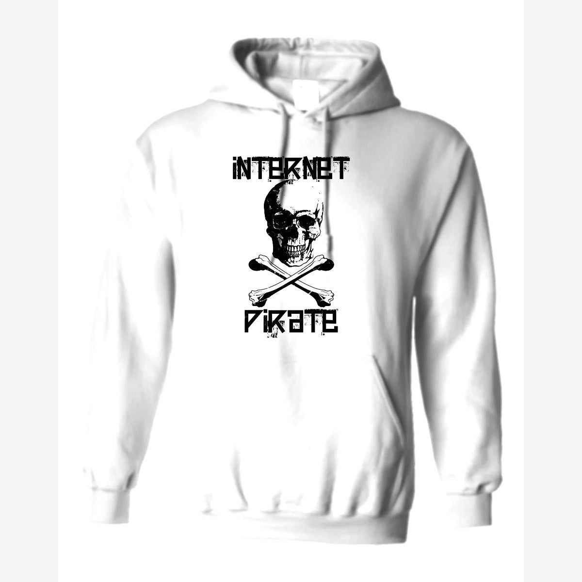 Internet Pirate — Hoodie / White